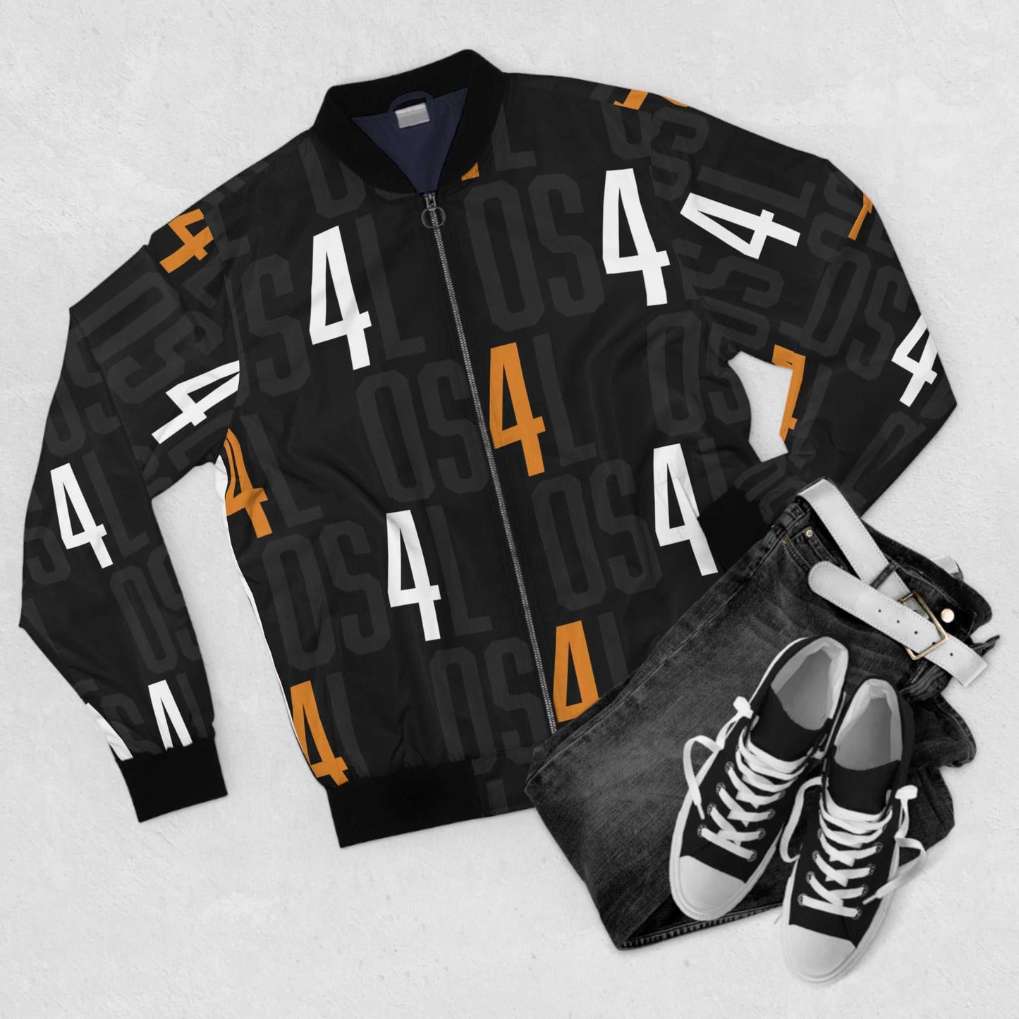 Men's Bomber Jacket _ All Four’s Bomber Jacket – Premium Men’s Bomber.