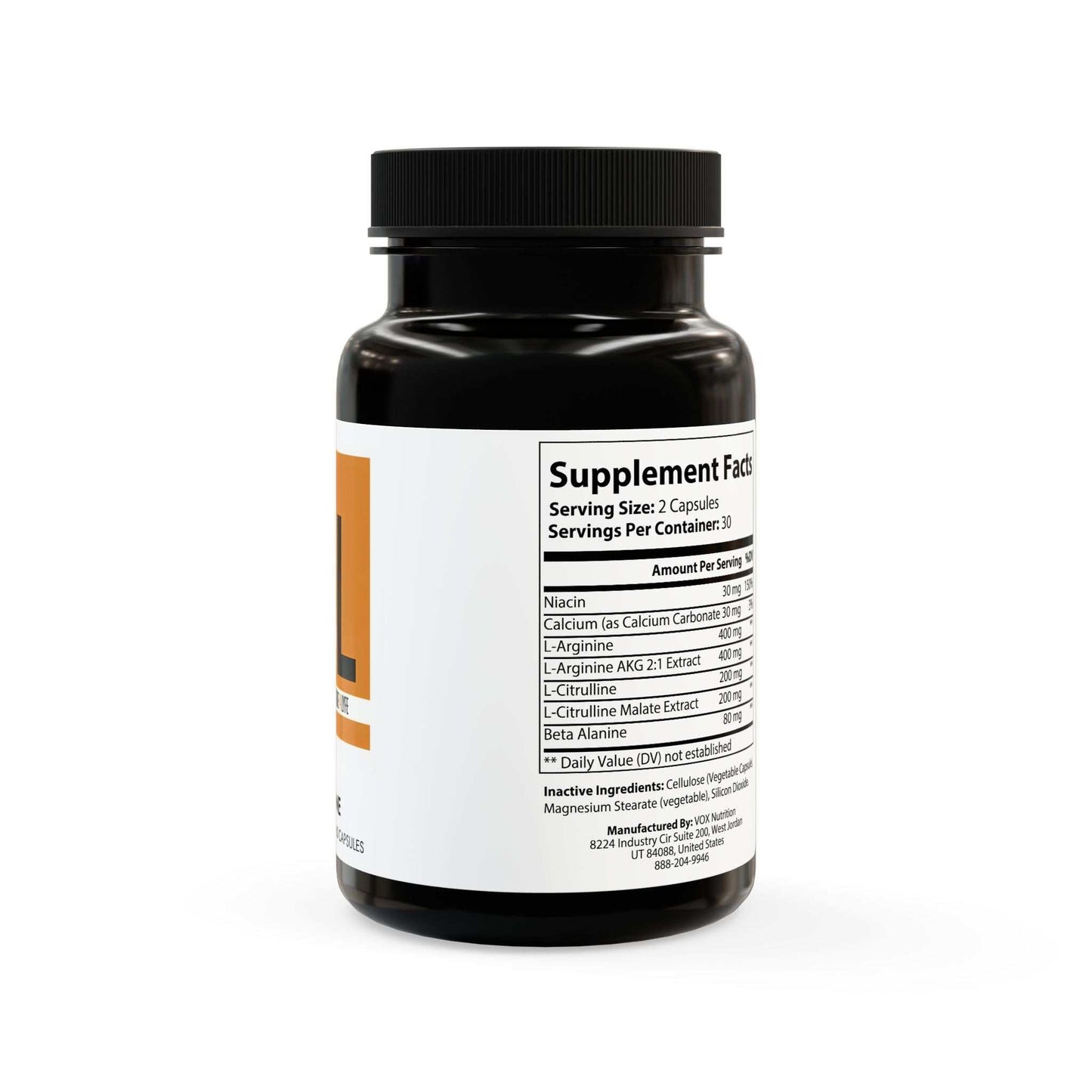 L-Arginine Supplement | Supports Exercise Performance &Muscle Recovery