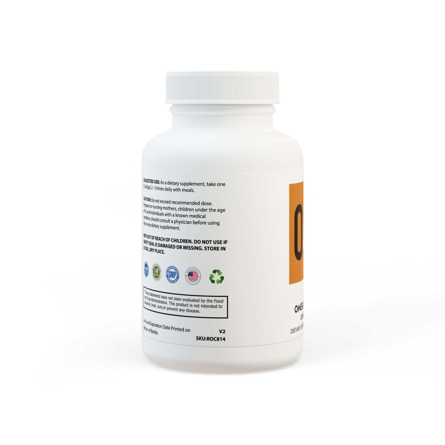Omega 3 Fish Oil Supplement (60 Softgels) for Heart & Brain Support...