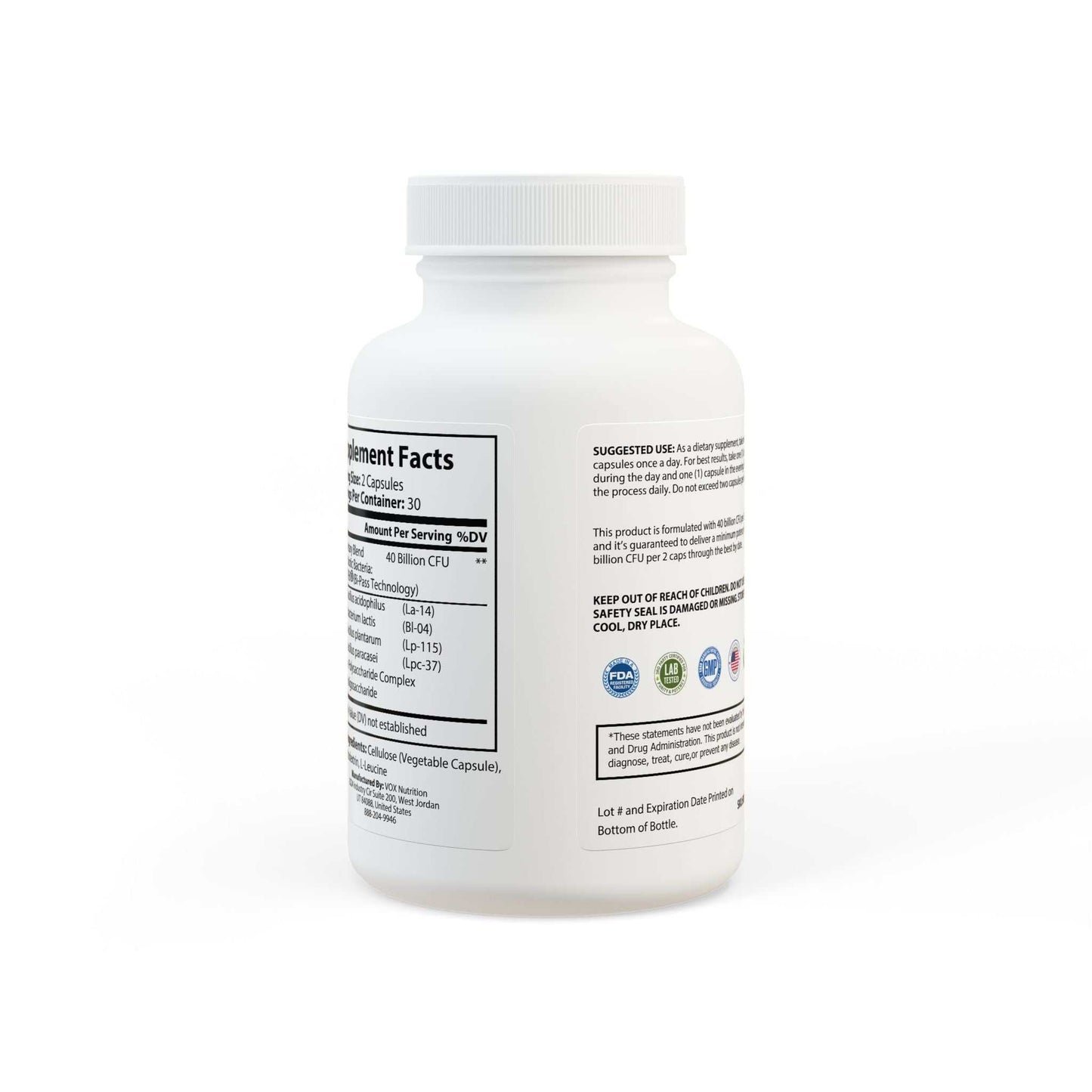 Probiotic Supplement for Digestive Health & Athletic Performance .....