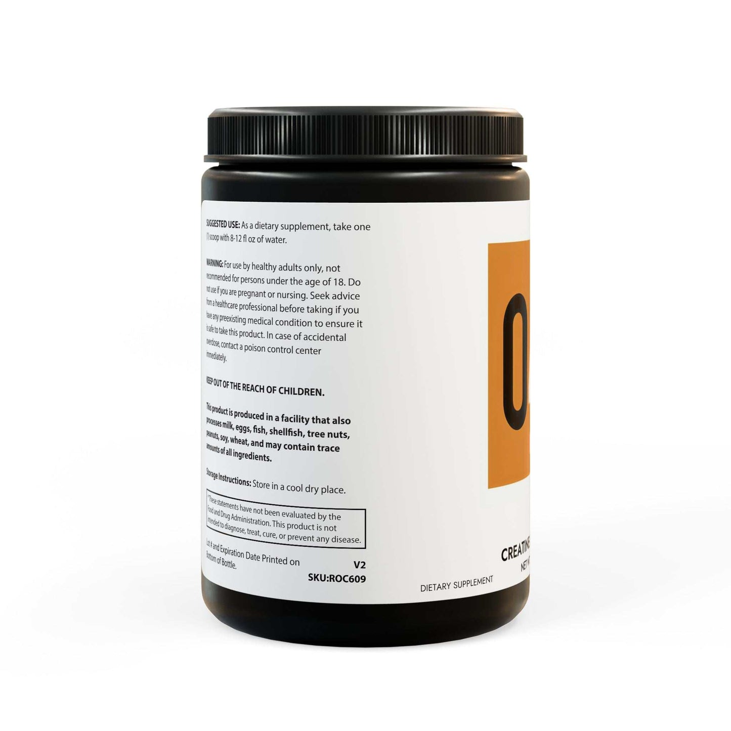 Creatine Monohydrate Supplement 300g for Enhanced Workout Performance