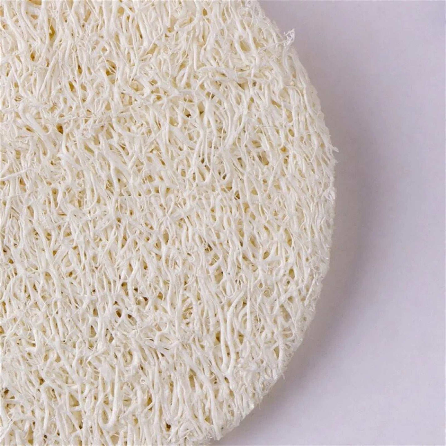 10Pcs Natural Luffa Facial Cleansing Loofah Scrub Wisp Sponge Pads Face and Body Exfoliating Skin Scrubber Peel Scrub Skin Care