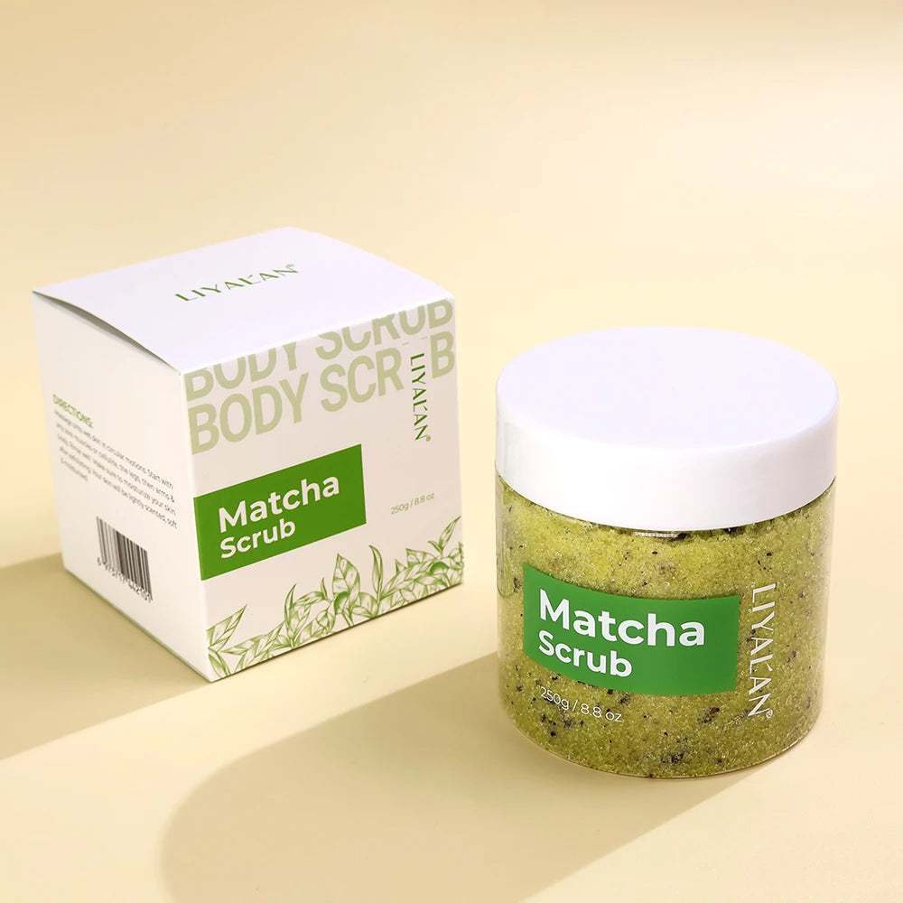 Sea Salt Body Scrub Exfoliating Smooth Skin Rejuvenation Moisturizing Turmeric Coffee Matcha Brown Sugar Himalayan Salt Cleaning