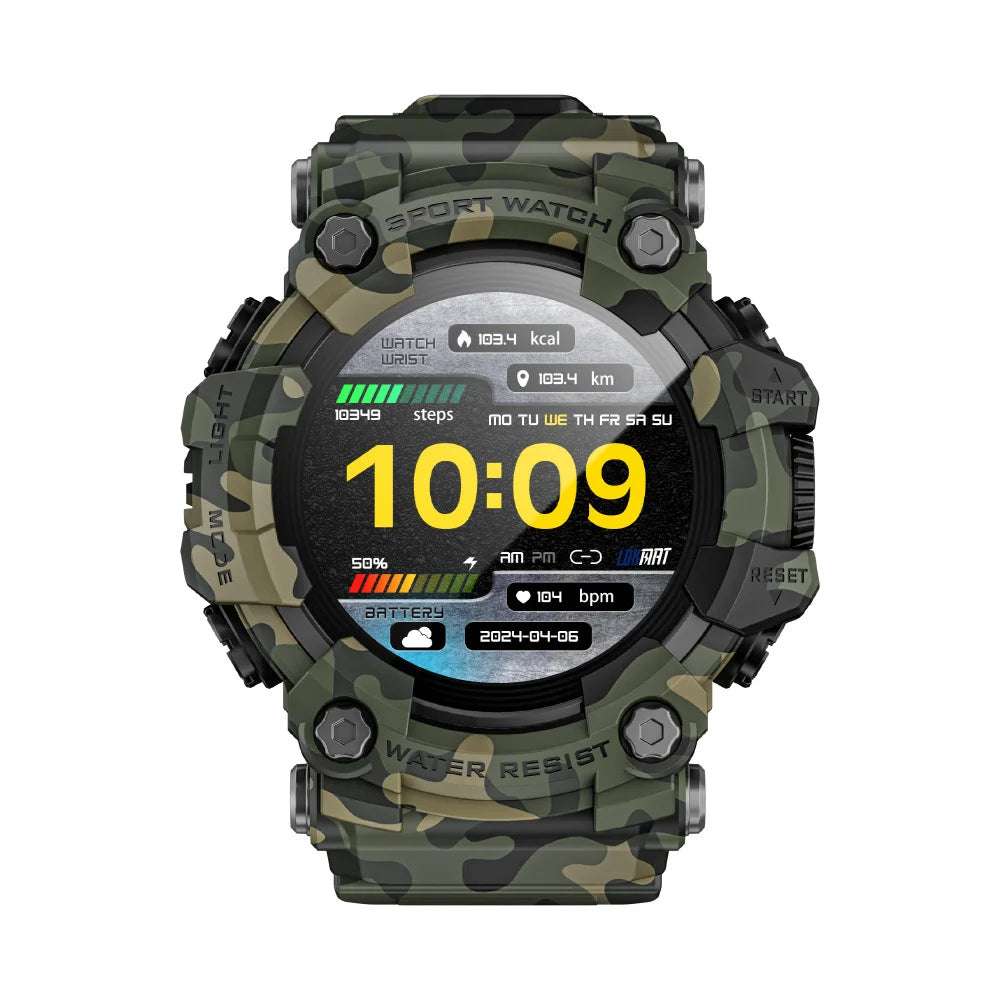 2025 New Fitness Tracker Smart Watch for Men Heart Rate Monitor Blood Pressure Smart Watch Suitable for Android Ios