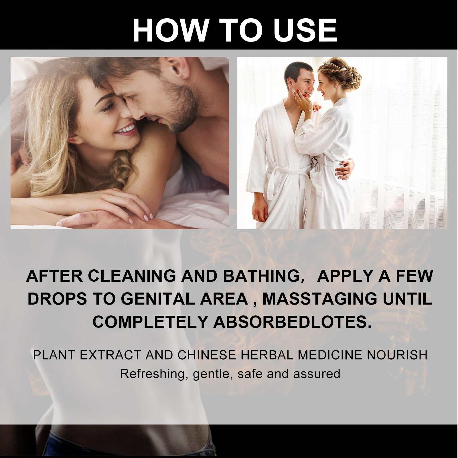 Men Massage Essential Oil Boost Men's Strength & Endurance Naturally..