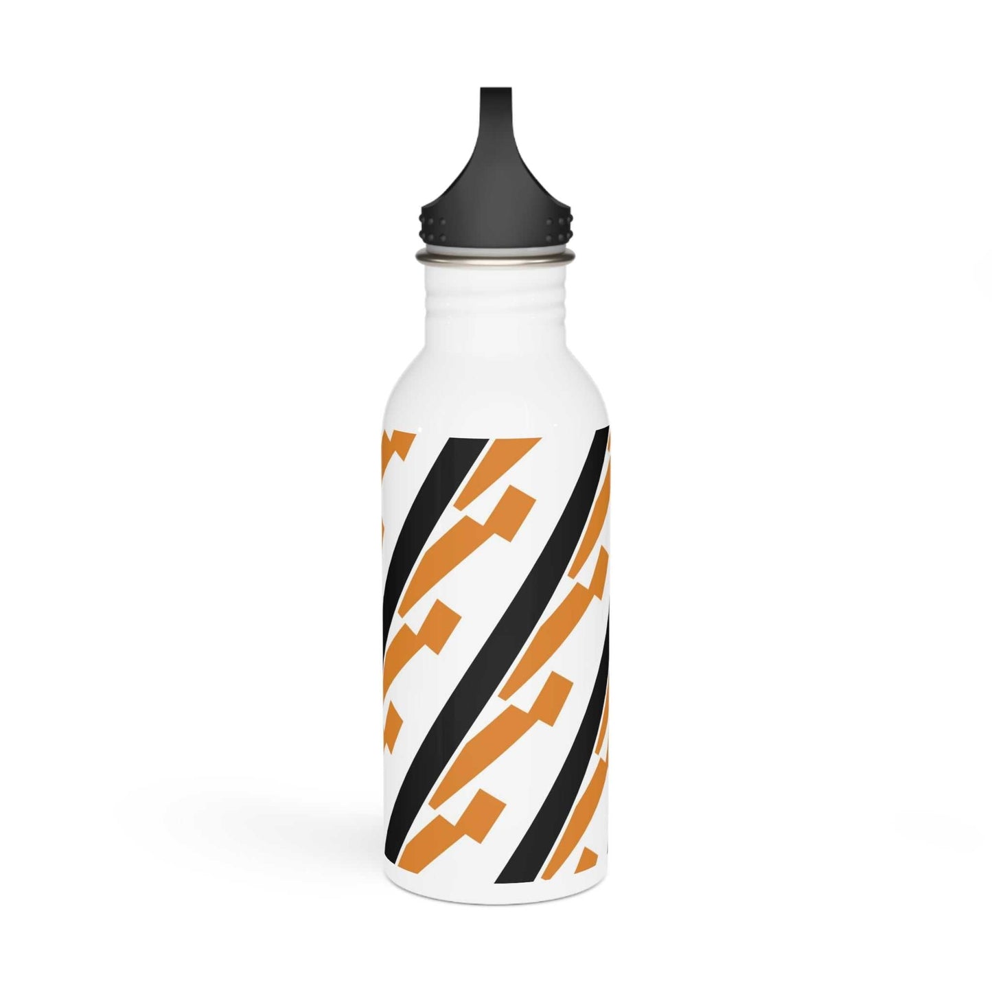 Tiger Stripe Stainless Steel Water Bottle - Durable & Vibrant Design..