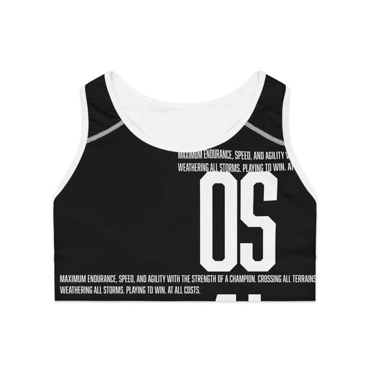Sports Bra AOP – The Mission Performance Sports Bra | OS4LSports Bra..