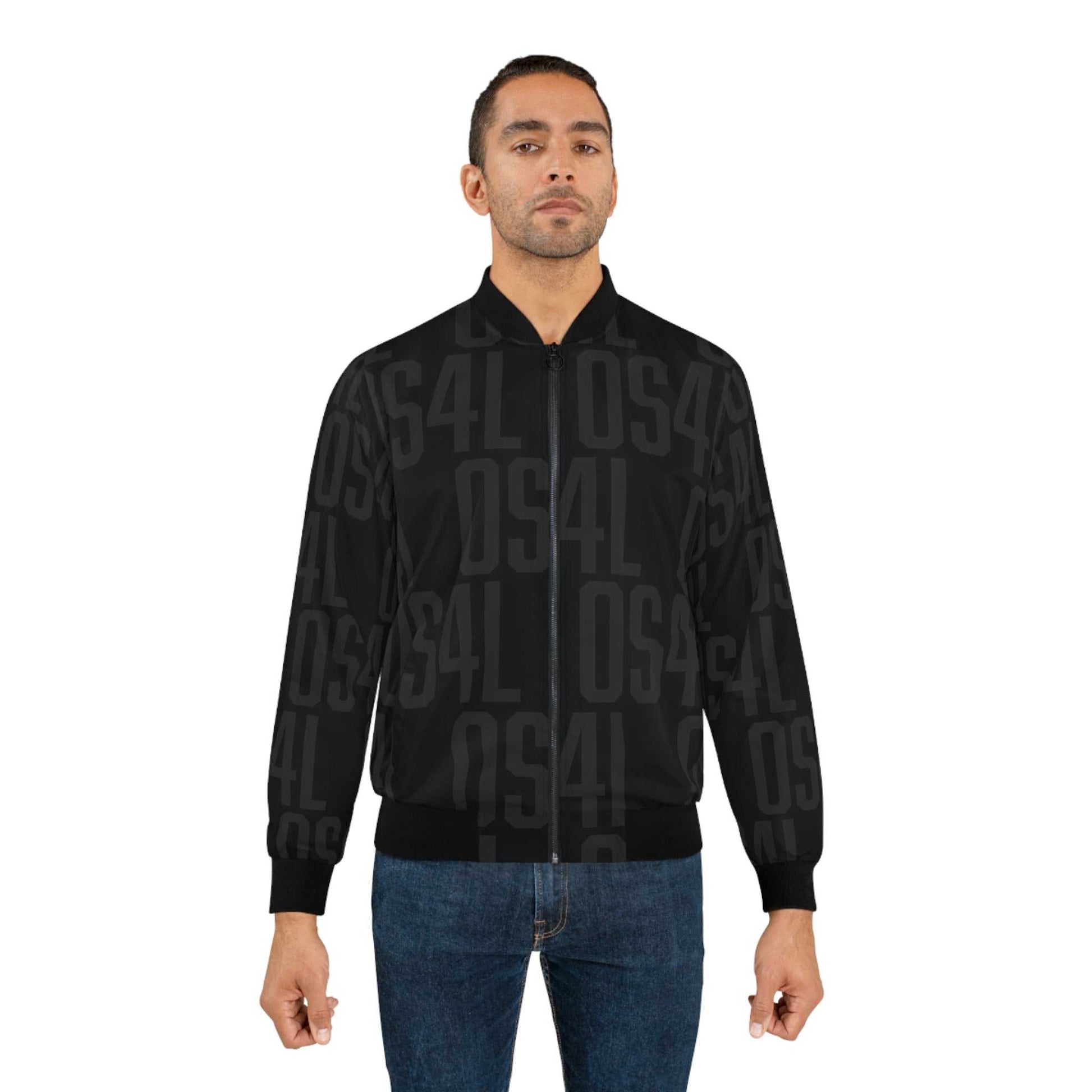 Men's Bomber Jacket – Premium Men’s Bomber Jacket |OS4L Jacket Stealth