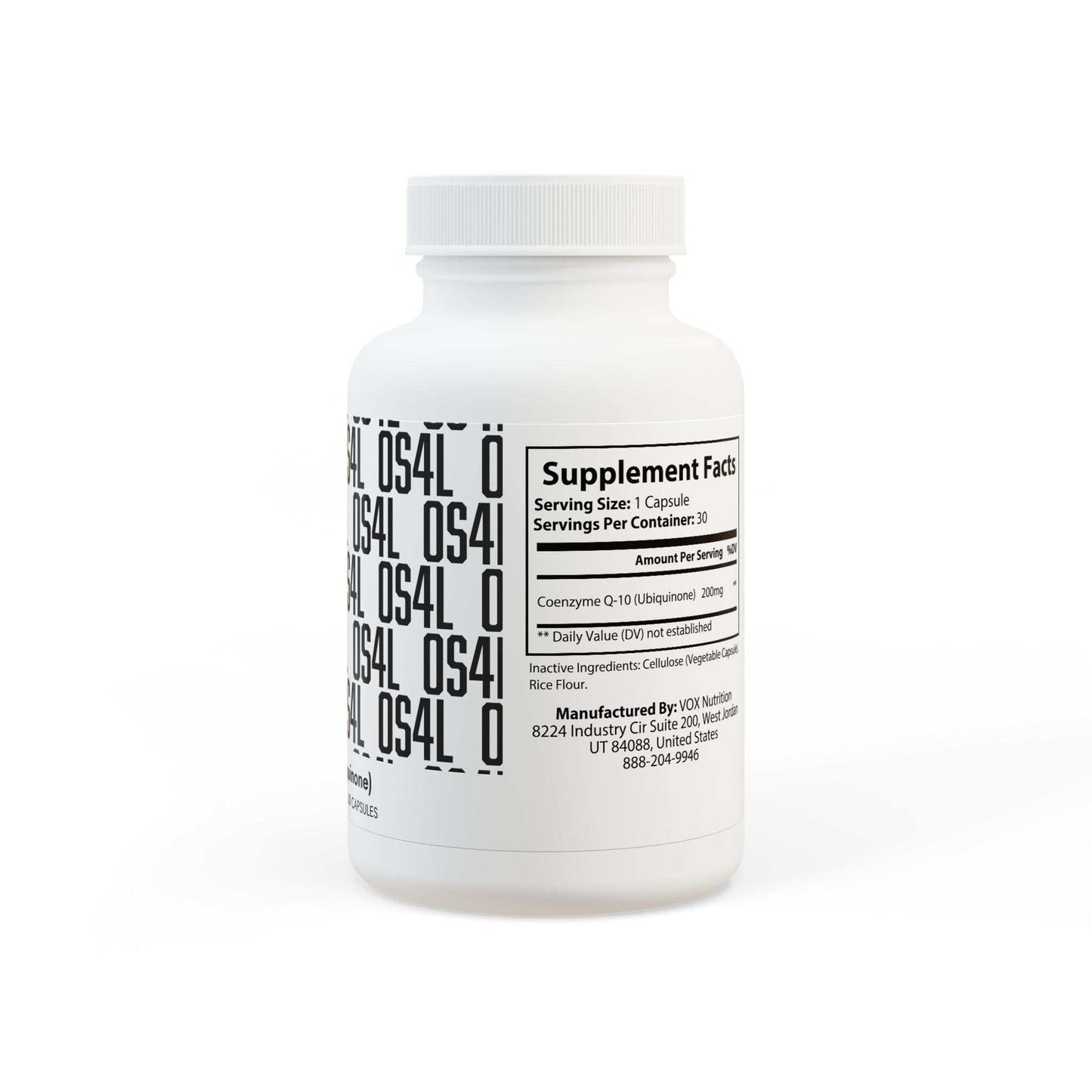 CoQ10 supplement – Ubiquinone 30 Capsules for Heart & Energy | OS4L...