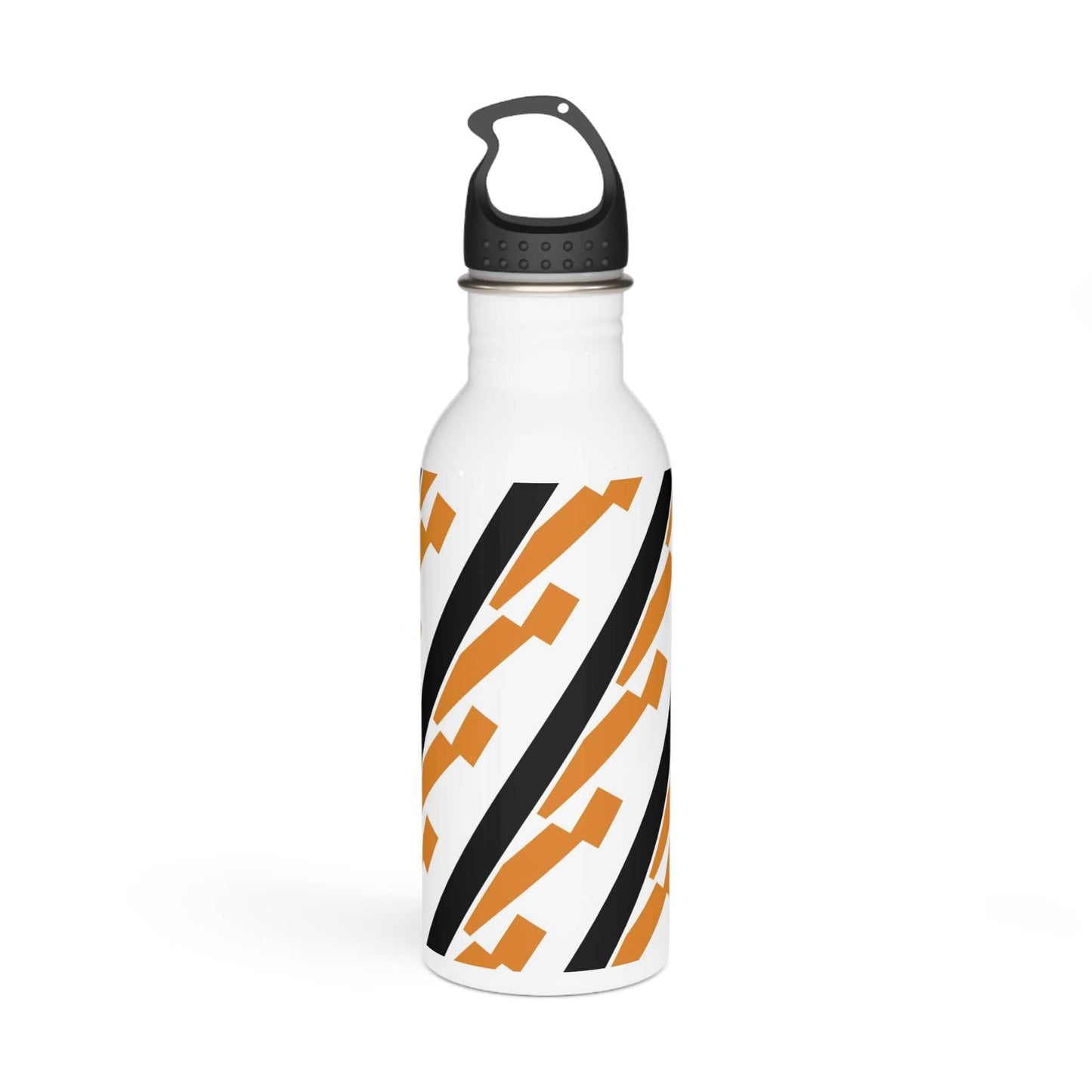 Tiger Stripe Stainless Steel Water Bottle - Durable & Vibrant Design..