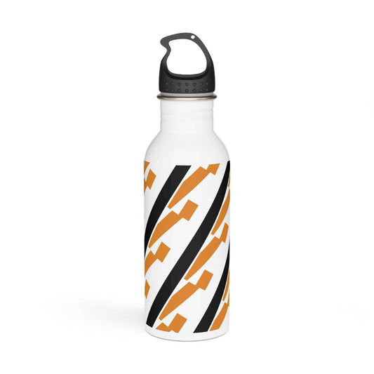 Tiger Stripe Stainless Steel Water Bottle - Durable & Vibrant Design..