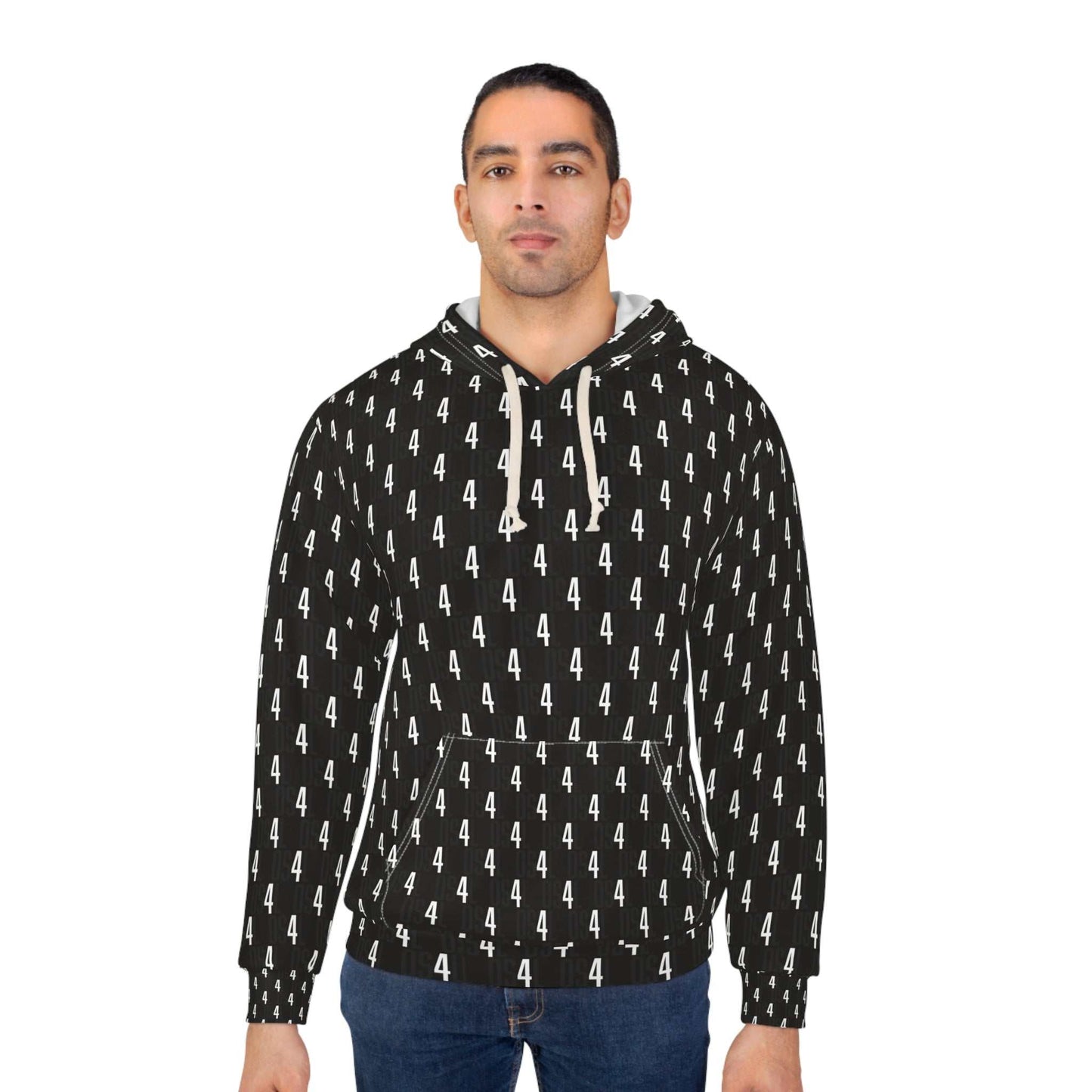 Slim 4's Asphalt Hoodie - Bold Geometric Style with Vivid Colors slim.