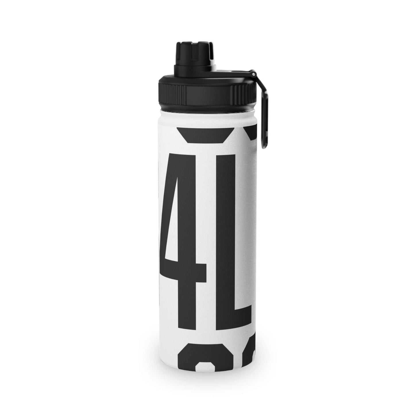 Sporty Stainless Steel Water Bottle OS4L Hydration Bottle –17oz Bottle