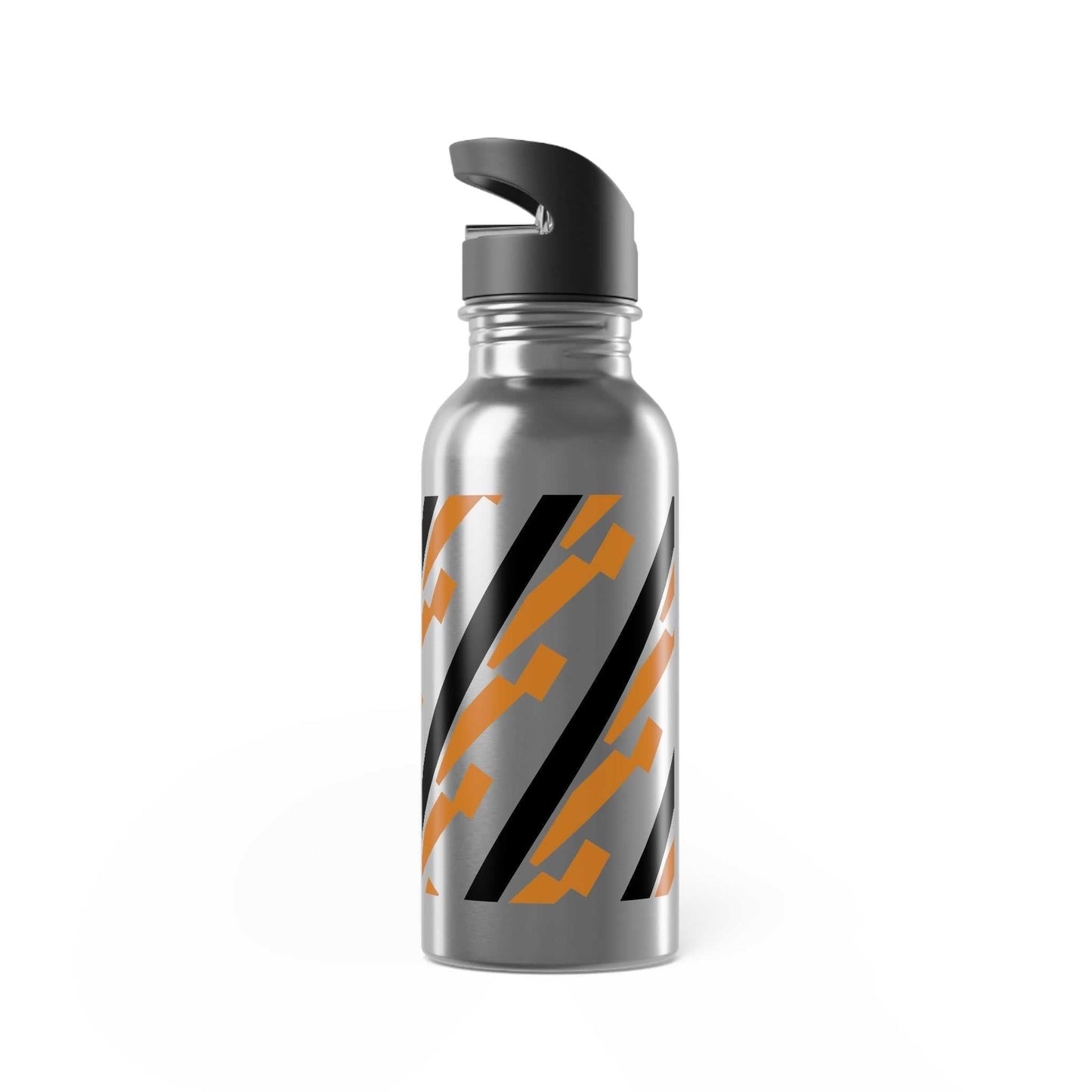 20oz Stainless Steel Water Bottle with Straw -Modern Typography Design