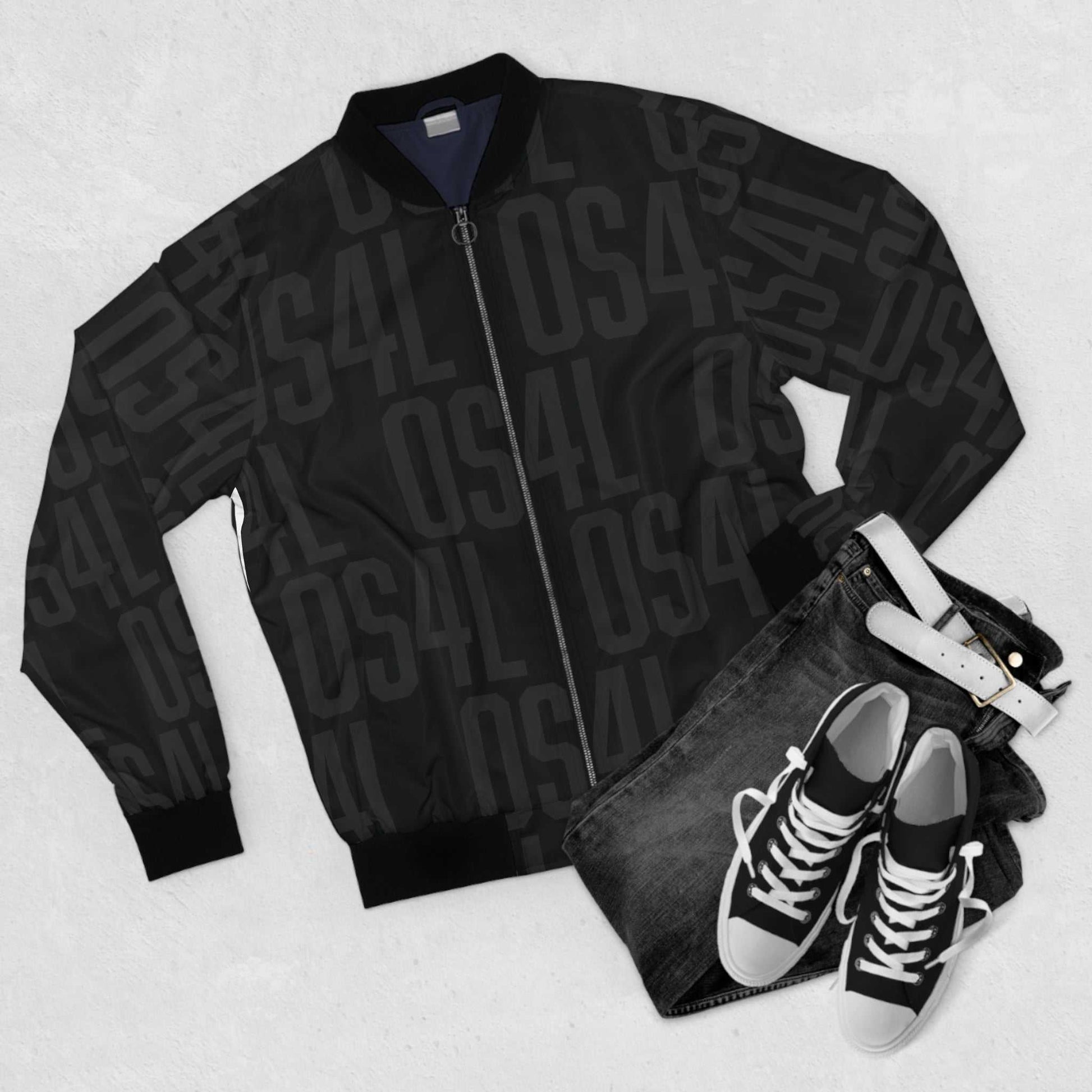 Men's Bomber Jacket – Premium Men’s Bomber Jacket |OS4L Jacket Stealth