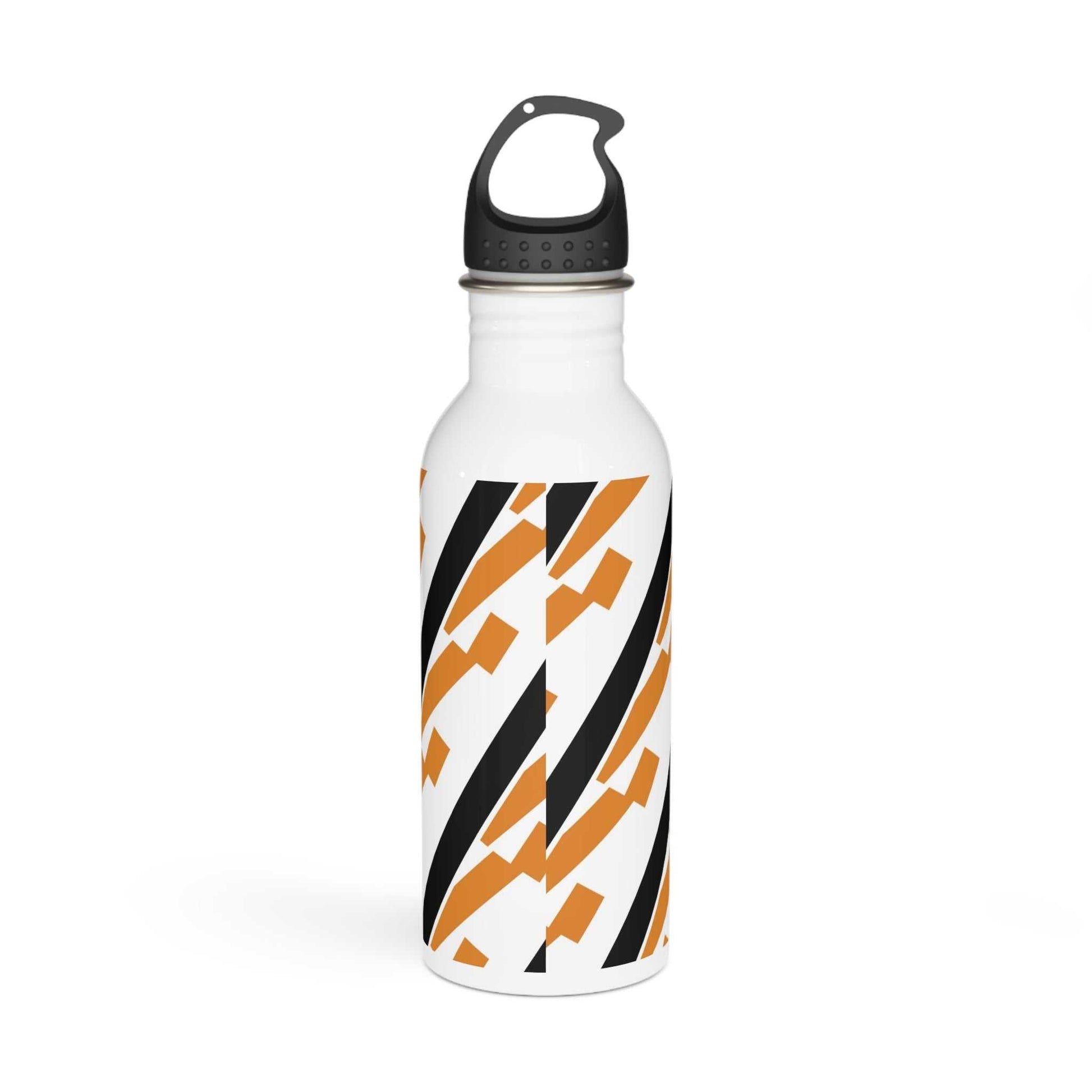 Tiger Stripe Stainless Steel Water Bottle - Durable & Vibrant Design..