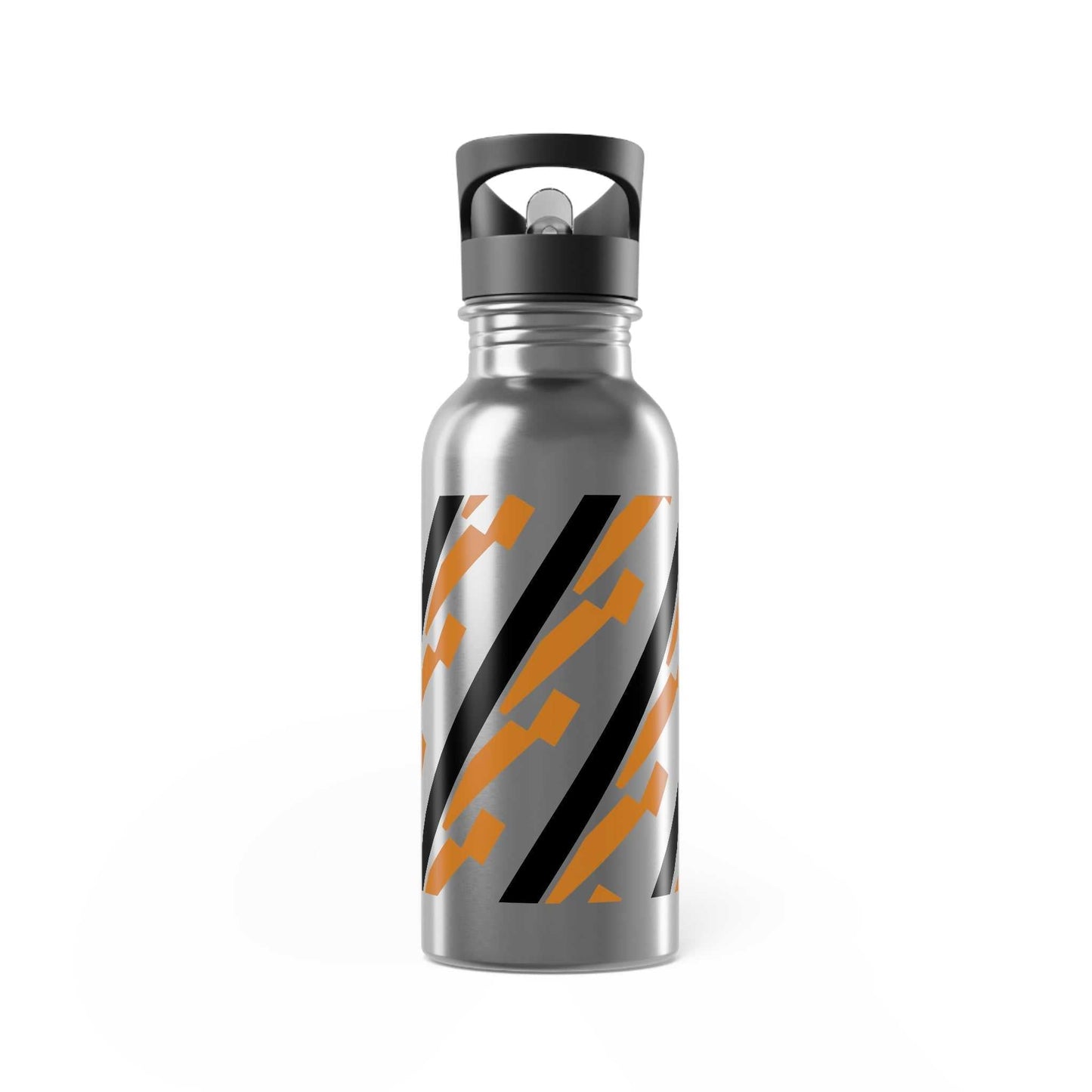 20oz Stainless Steel Water Bottle with Straw -Modern Typography Design