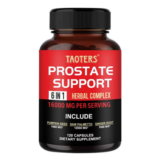 Saw Palmetto Capsules with Ginger Root - Prostate Health Hair Supplement Urinary Health
