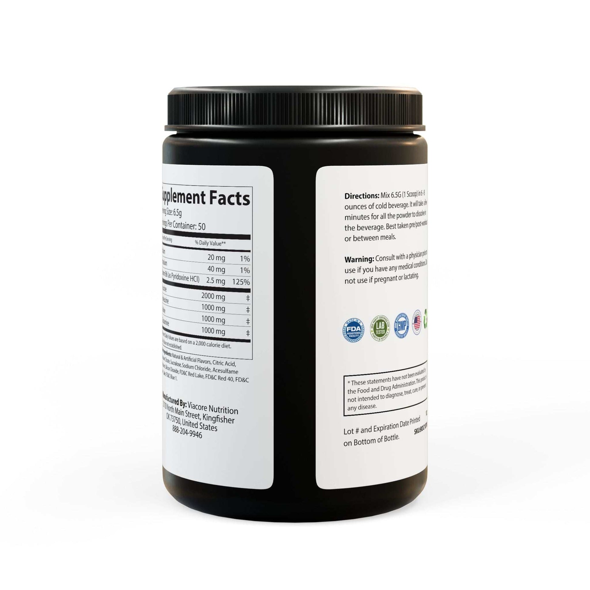 BCAA Supplement Grape  50 Servings for Athletic Performance & Recovery