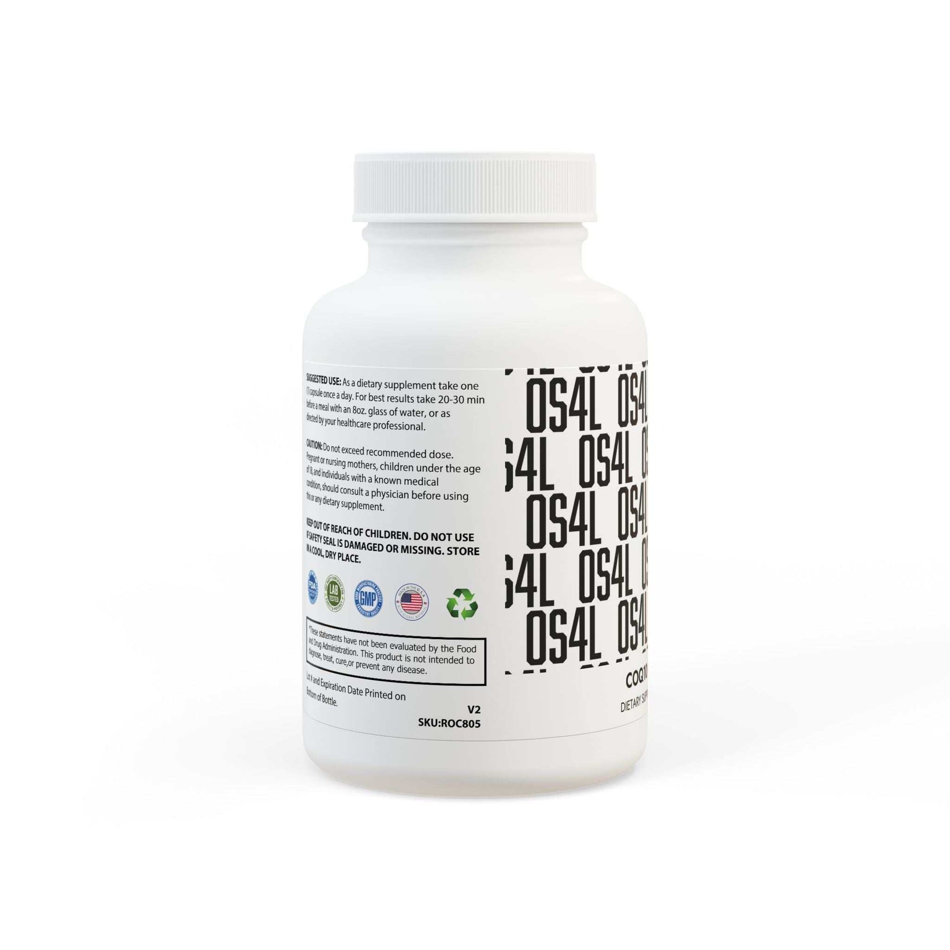 CoQ10 supplement – Ubiquinone 30 Capsules for Heart & Energy | OS4L...