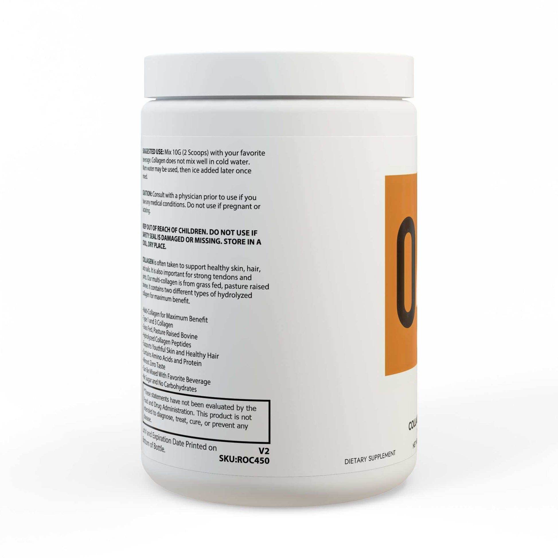 Collagen Peptides Type I III Supplement for Healthy Skin & Joints.....