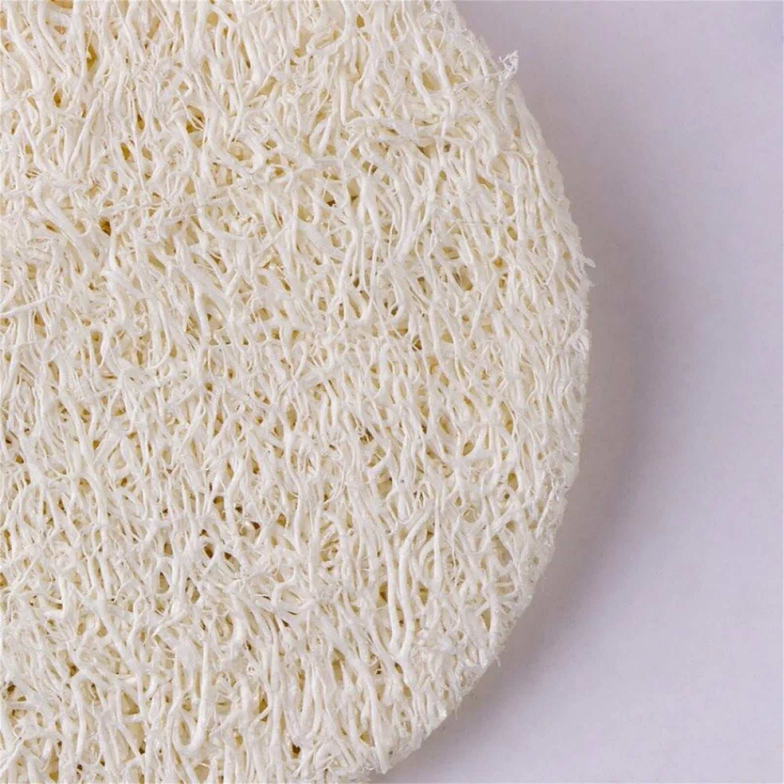 10Pcs Natural Luffa Facial Cleansing Loofah Scrub Wisp Sponge Pads Face and Body Exfoliating Skin Scrubber Peel Scrub Skin Care