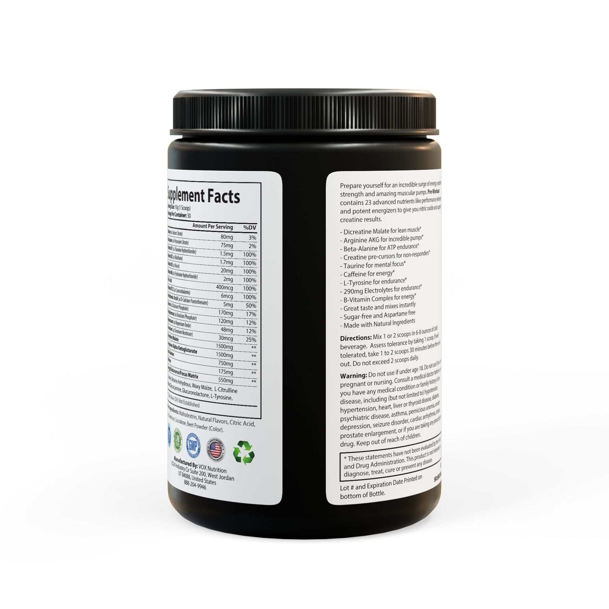 Pre-Workout Supplement