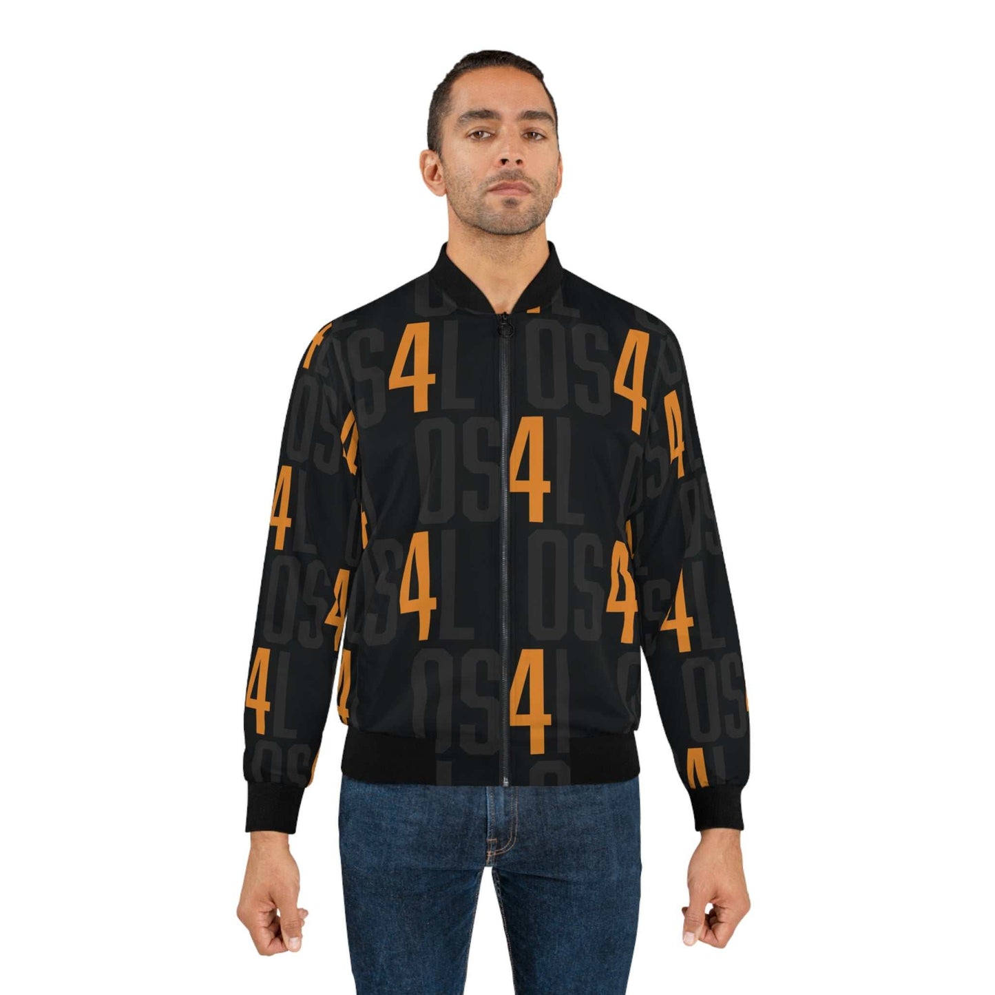 Men's Bomber Jacket | Caution Fours Bomber Jacket – OS4L Streetwear...