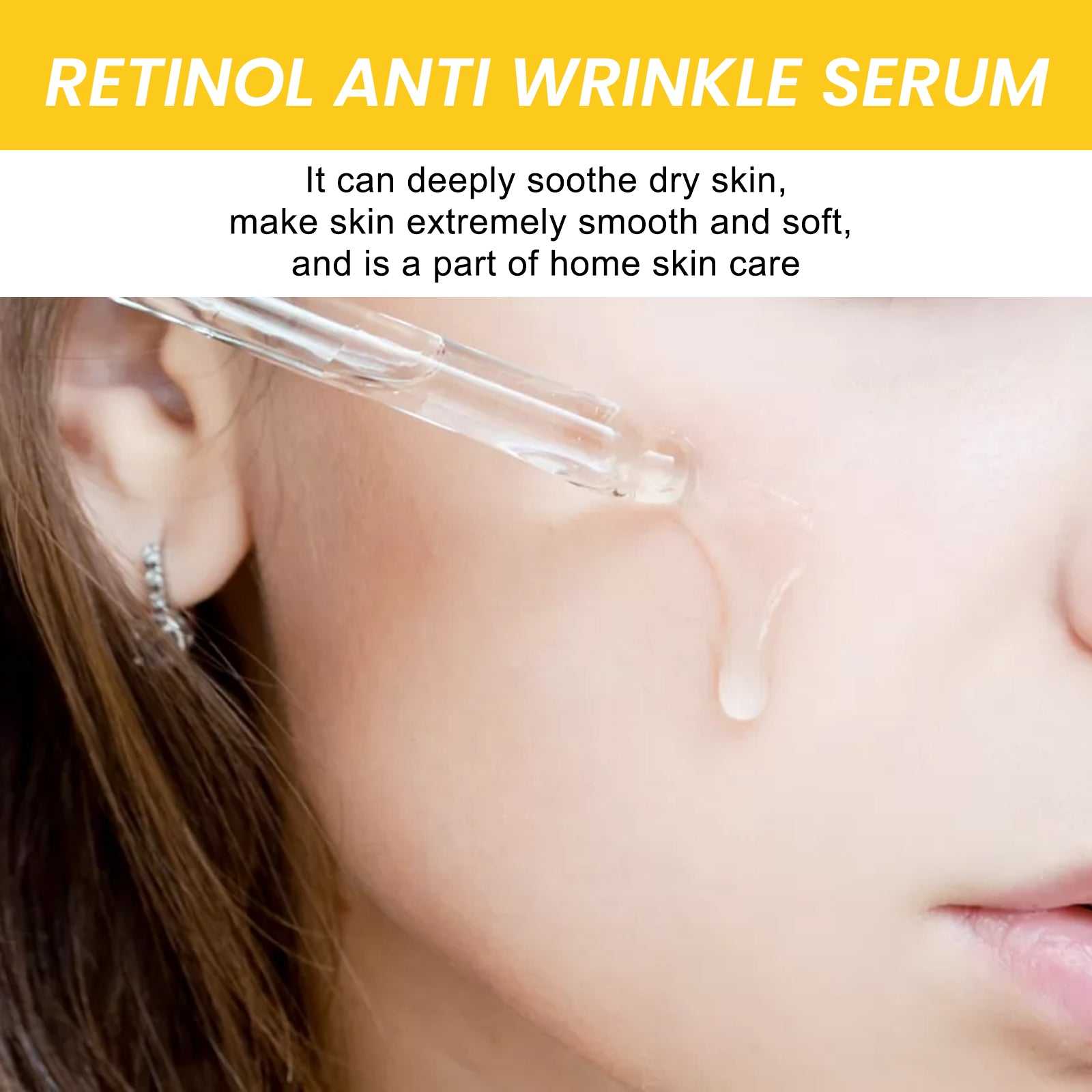 EELHOE Retinol anti Wrinkle Firms Facial Skin, Lightens Wrinkles, Decreases Wrinkles, anti Aging Skin Care