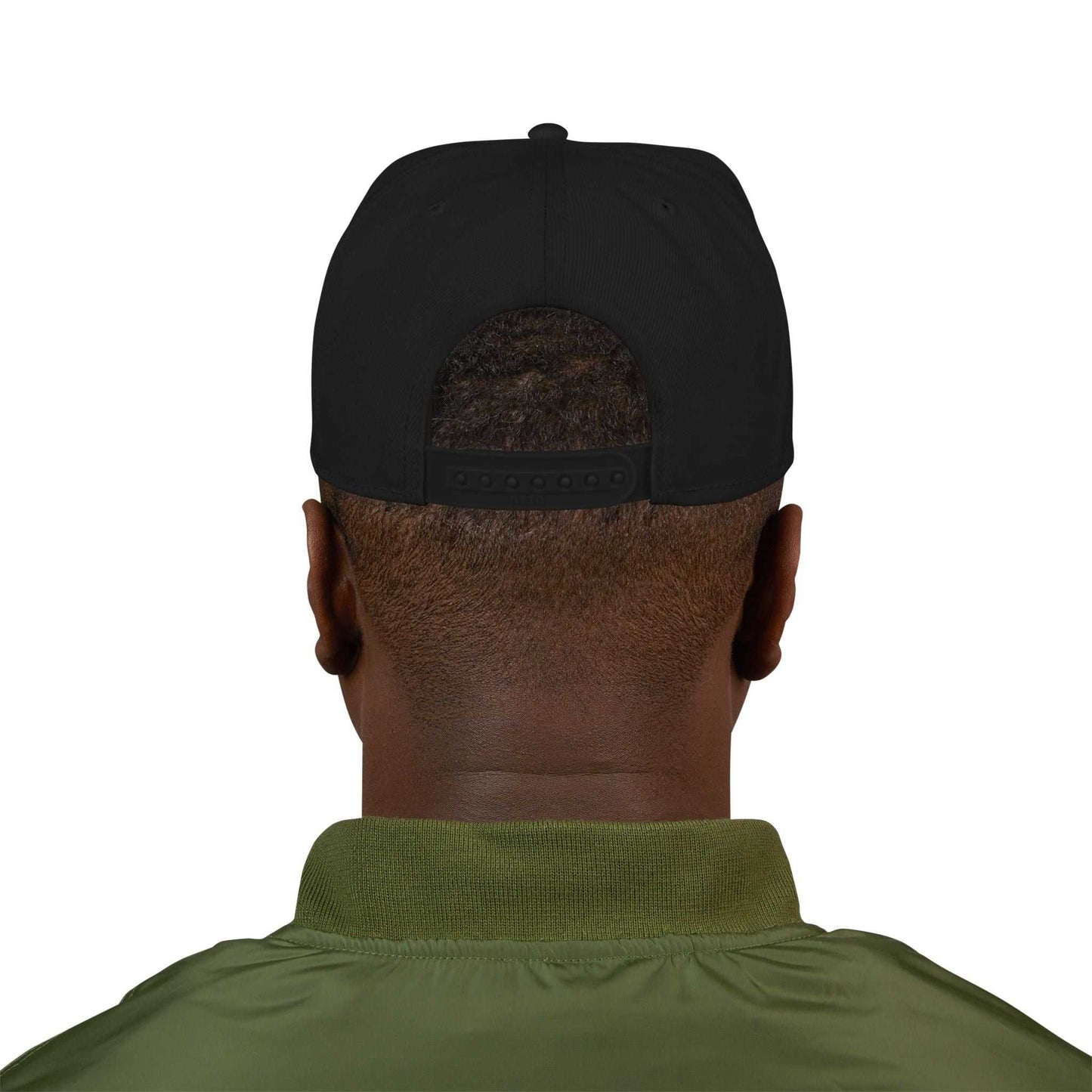 Snapback Embroidery- High-Quality Structured  & Adjustable Fit caps...