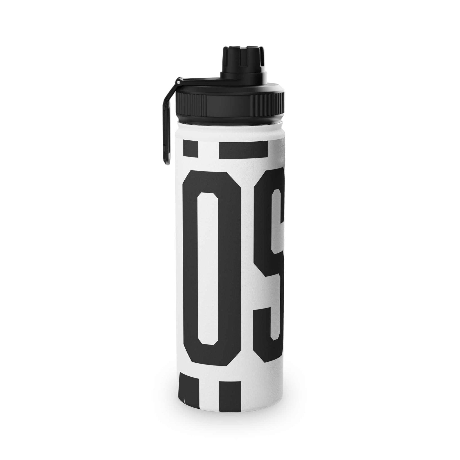 Sporty Stainless Steel Water Bottle OS4L Hydration Bottle –17oz Bottle