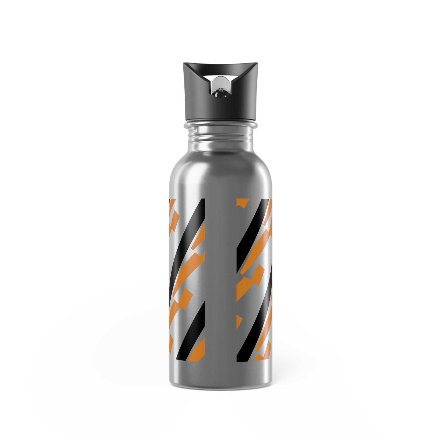 20oz Stainless Steel Water Bottle with Straw -Modern Typography Design