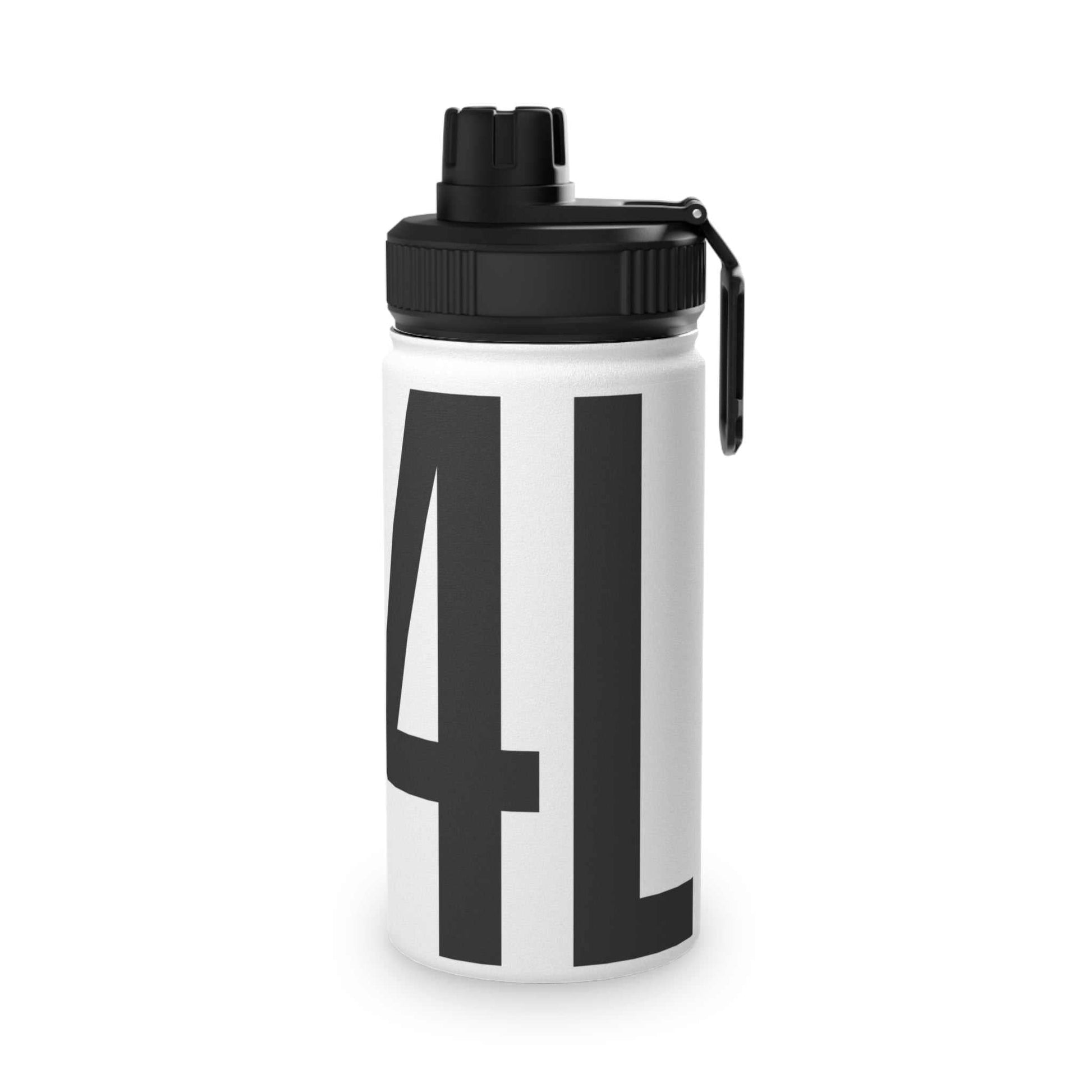 Sporty Stainless Steel Water Bottle OS4L Hydration Bottle –17oz Bottle