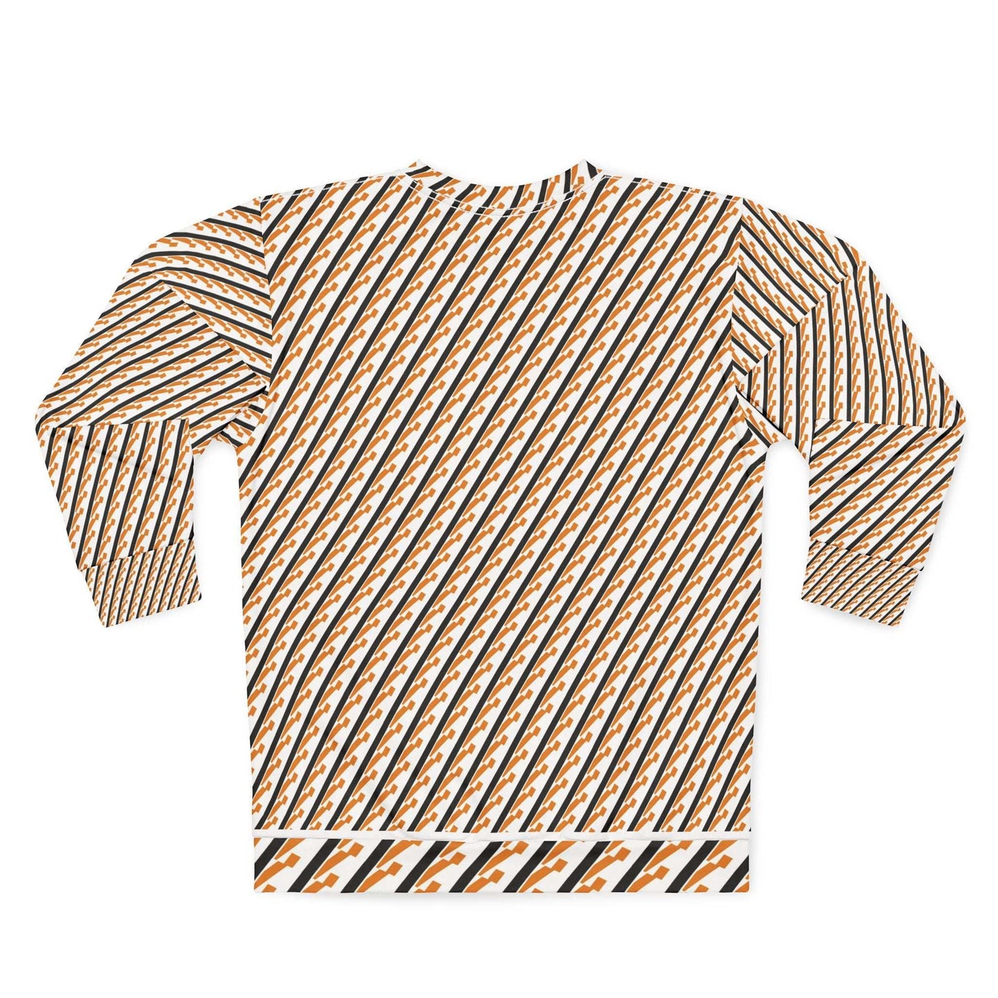 Geo Abstract Crewneck - Bold Artistic Pattern in Classic Fit Abstract.