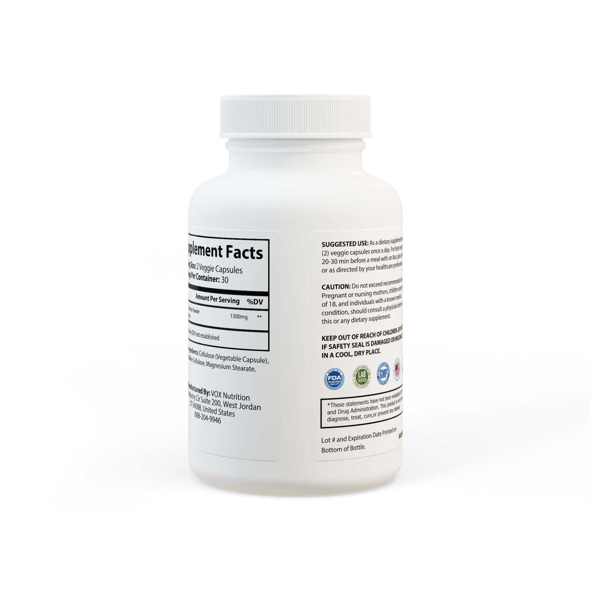 Beetroot Supplement - Supports Exercise & Fitness Goals - 60 Capsules.