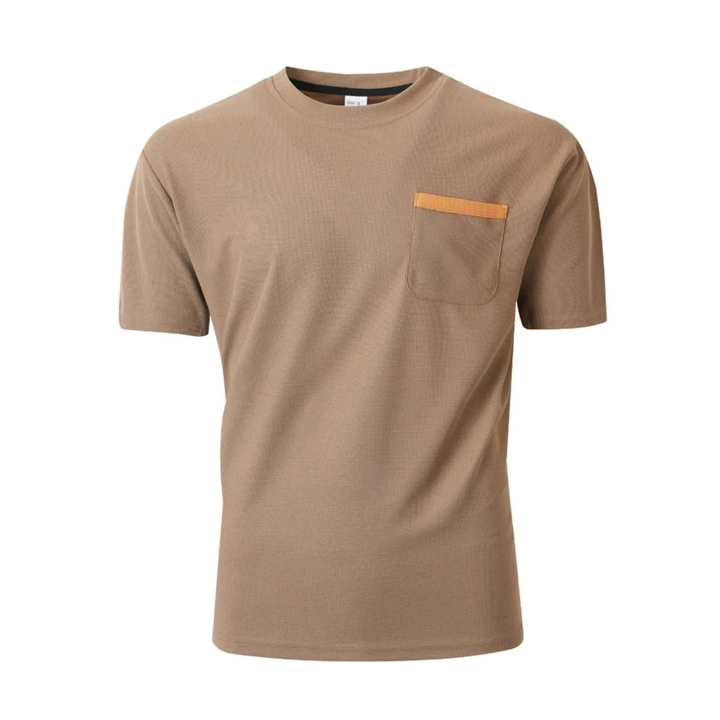 Men Baggy Pocket Plus Size Short Sleeved TShirt Comfortable Casual Fit
