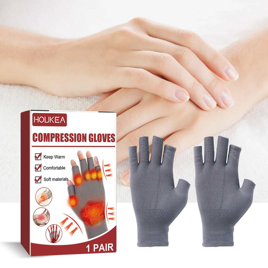 Houkea Joint Compression Gloves Wrist Gloves for Stiff Hands, Wrists, Thumbs, Sore Joints and Swollen Wrists