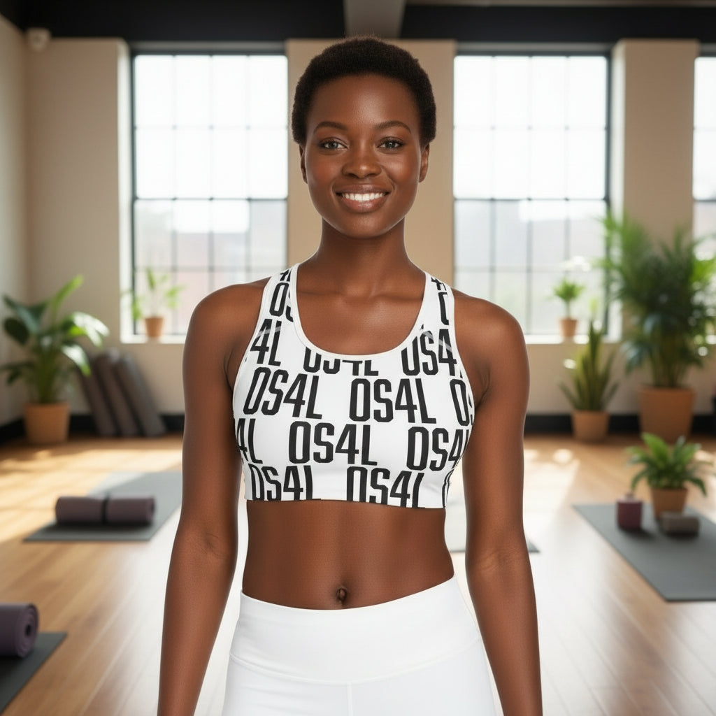 Sports Bra - Customizable All-Over-Print Supportive Sportswear (50-70)